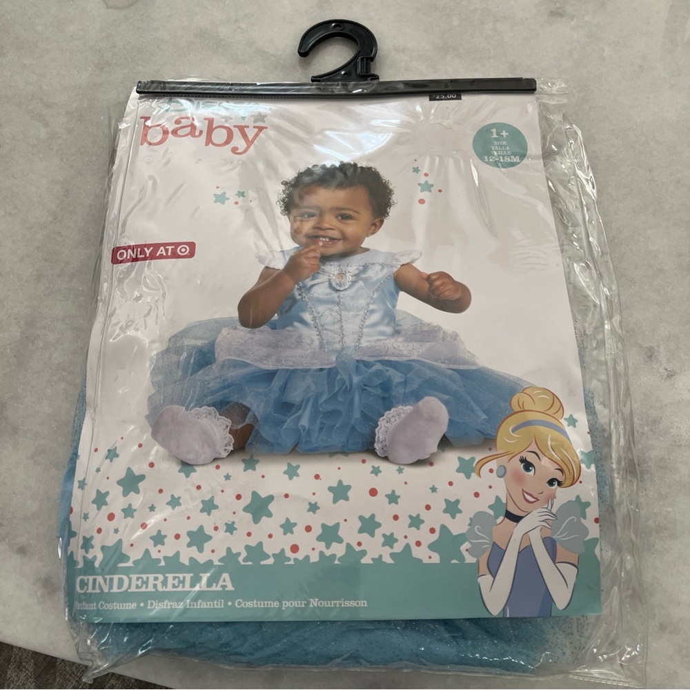 Disney Baby Cinderella costume! New with tags! 12-18 months